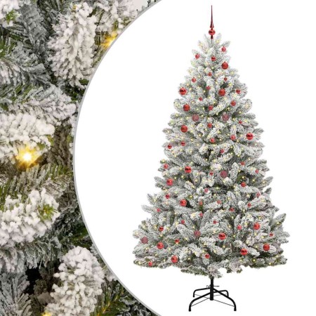Árbol de Navidad artificial Verde y 210 cm PVC y Metal en Decoración Festiva y Estacional | Comprar online en Foru.es