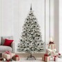 Árbol de Navidad artificial Verde y 210 cm PVC y Metal en Decoración Festiva y Estacional | Comprar online en Foru.es