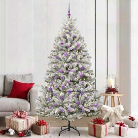 Árbol de Navidad artificial Verde y 210 cm PVC y Metal en Decoración Festiva y Estacional | Comprar online en Foru.es