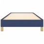 Estructura de cama de tela azul 80x200 cm de vidaXL, Camas y somieres - Ref: Foro24-346776, Precio: 80,27 €, Descuento: %