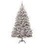 Árbol de Navidad artificial Verde y 210 cm PVC y Metal en Decoración Festiva y Estacional | Comprar online en Foru.es