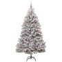 Árbol de Navidad artificial Verde y 210 cm PVC y Metal en Decoración Festiva y Estacional | Comprar online en Foru.es