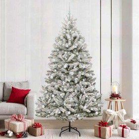Árbol de Navidad artificial Verde y 240 cm PVC y Metal en Decoración Festiva y Estacional | Comprar online en Foru.es