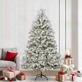 Árbol de Navidad artificial Verde y 240 cm PVC y Metal en Decoración Festiva y Estacional | Comprar online en Foru.es