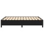 Estructura de cama de tela negra 140x200 cm de vidaXL, Camas y somieres - Ref: Foro24-347068, Precio: 124,78 €, Descuento: %