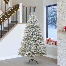 Árbol de Navidad artificial Verde y 240 cm PVC y Metal en Decoración Festiva y Estacional | Comprar online en Foru.es