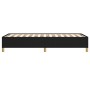 Estructura de cama de tela negra 90x200 cm de vidaXL, Camas y somieres - Ref: Foro24-347135, Precio: 74,35 €, Descuento: %