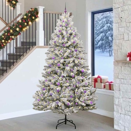 Árbol de Navidad artificial Verde y 270 cm PVC y Metal en Decoración Festiva y Estacional | Comprar online en Foru.es