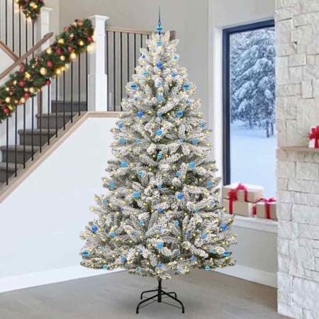 Árbol de Navidad artificial Verde y 270 cm PVC y Metal en Decoración Festiva y Estacional | Comprar online en Foru.es