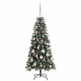 Árbol de Navidad artificial Verde 120 cm PVC, Plástico y Acero en Decoración Festiva y Estacional | Comprar online en Foru.es