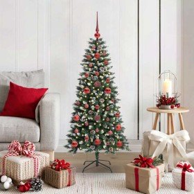 Árbol de Navidad artificial Verde 120 cm PVC, Plástico y Acero en Decoración Festiva y Estacional | Comprar online en Foru.es