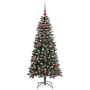 Árbol de Navidad artificial Verde 120 cm PVC, Plástico y Acero en Decoración Festiva y Estacional | Comprar online en Foru.es