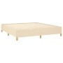 Estructura de cama tela color crema 180x200 cm de vidaXL, Camas y somieres - Ref: Foro24-347186, Precio: 139,97 €, Descuento: %