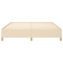 Estructura de cama tela color crema 180x200 cm de vidaXL, Camas y somieres - Ref: Foro24-347186, Precio: 139,97 €, Descuento: %