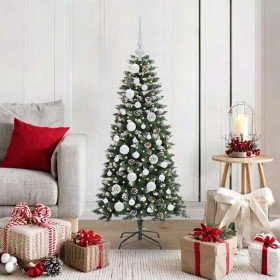 Árbol de Navidad artificial Verde 120 cm PVC, Plástico y Acero en Decoración Festiva y Estacional | Comprar online en Foru.es