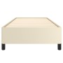 Estructura de cama cuero sintético color crema 80x200 cm de vidaXL, Camas y somieres - Ref: Foro24-347217, Precio: 71,96 €, D...