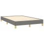 Estructura de cama de tela gris oscuro 120x200 cm de vidaXL, Camas y somieres - Ref: Foro24-346803, Precio: 92,23 €, Descuent...