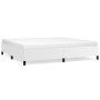 Estructura de cama de cuero sintético blanco 200x200 cm de vidaXL, Camas y somieres - Ref: Foro24-347270, Precio: 140,06 €, D...