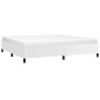 Estructura de cama de cuero sintético blanco 200x200 cm de vidaXL, Camas y somieres - Ref: Foro24-347270, Precio: 140,06 €, D...
