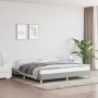 Estructura de cama gris claro tela 180x200 cm de vidaXL, Camas y somieres - Ref: Foro24-346834, Precio: 124,80 €, Descuento: %