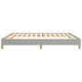 Estructura de cama gris claro tela 180x200 cm de vidaXL, Camas y somieres - Ref: Foro24-346834, Precio: 124,80 €, Descuento: %