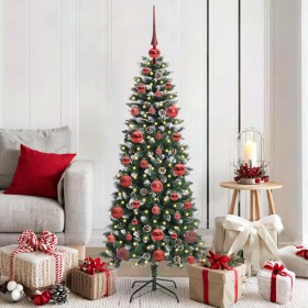 Árbol de Navidad artificial Verde 150 cm PVC, Plástico y Acero en Decoración Festiva y Estacional | Comprar online en Foru.es