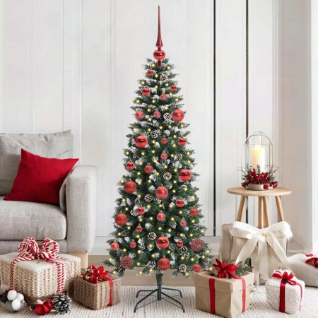 Árbol de Navidad artificial Verde 150 cm PVC, Plástico y Acero en Decoración Festiva y Estacional | Comprar online en Foru.es