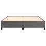 Estructura de cama de cuero sintético gris 200x200 cm de vidaXL, Camas y somieres - Ref: Foro24-347267, Precio: 146,58 €, Des...