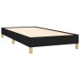 Estructura de cama de tela negra 90x200 cm de vidaXL, Camas y somieres - Ref: Foro24-346788, Precio: 77,21 €, Descuento: %