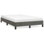 Estructura de cama de terciopelo gris oscuro 120x200 cm de vidaXL, Camas y somieres - Ref: Foro24-346965, Precio: 99,51 €, De...