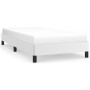 Estructura de cama cuero sintético blanco 80x200 cm de vidaXL, Camas y somieres - Ref: Foro24-346869, Precio: 84,71 €, Descue...