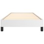 Estructura de cama cuero sintético blanco 80x200 cm de vidaXL, Camas y somieres - Ref: Foro24-346869, Precio: 84,71 €, Descue...