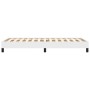 Estructura de cama cuero sintético blanco 80x200 cm de vidaXL, Camas y somieres - Ref: Foro24-346869, Precio: 84,71 €, Descue...