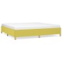 Estructura de cama de tela verde 200x200 cm de vidaXL, Camas y somieres - Ref: Foro24-347196, Precio: 92,76 €, Descuento: %
