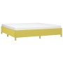 Estructura de cama de tela verde 200x200 cm de vidaXL, Camas y somieres - Ref: Foro24-347196, Precio: 92,76 €, Descuento: %