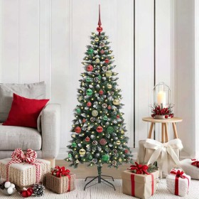 Árbol de Navidad artificial Verde 150 cm PVC, Plástico y Acero en Decoración Festiva y Estacional | Comprar online en Foru.es