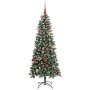 Árbol de Navidad artificial Verde 150 cm PVC, Plástico y Acero en Decoración Festiva y Estacional | Comprar online en Foru.es
