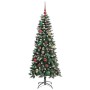 Árbol de Navidad artificial Verde 150 cm PVC, Plástico y Acero en Decoración Festiva y Estacional | Comprar online en Foru.es