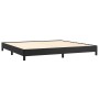 Estructura de cama de cuero sintético negro 200x200 cm de vidaXL, Camas y somieres - Ref: Foro24-346922, Precio: 116,92 €, De...