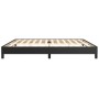 Estructura de cama de cuero sintético negro 200x200 cm de vidaXL, Camas y somieres - Ref: Foro24-346922, Precio: 116,92 €, De...
