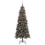 Árbol de Navidad artificial Verde 180 cm PVC, Plástico y Acero en Decoración Festiva y Estacional | Comprar online en Foru.es