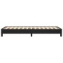 Estructura de cama cuero sintético negro 80x200 cm de vidaXL, Camas y somieres - Ref: Foro24-346868, Precio: 69,10 €, Descuen...