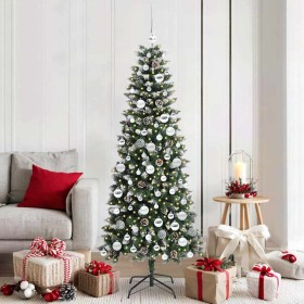 Árbol de Navidad artificial Verde 180 cm PVC, Plástico y Acero en Decoración Festiva y Estacional | Comprar online en Foru.es