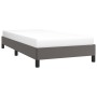 Estructura de cama cuero sintético gris 80x200 cm de vidaXL, Camas y somieres - Ref: Foro24-346872, Precio: 75,26 €, Descuent...