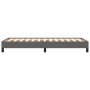 Estructura de cama cuero sintético gris 80x200 cm de vidaXL, Camas y somieres - Ref: Foro24-346872, Precio: 75,26 €, Descuent...