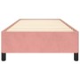 Estructura de cama de terciopelo rosa 80x200 cm de vidaXL, Camas y somieres - Ref: Foro24-347293, Precio: 95,61 €, Descuento: %