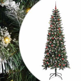 Árbol de Navidad artificial Verde 210 cm PVC, Plástico y Acero en Decoración Festiva y Estacional | Comprar online en Foru.es