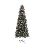 Árbol de Navidad artificial Verde 210 cm PVC, Plástico y Acero en Decoración Festiva y Estacional | Comprar online en Foru.es