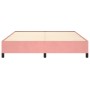 Estructura de cama de terciopelo rosa 180x200 cm de vidaXL, Camas y somieres - Ref: Foro24-347341, Precio: 114,89 €, Descuent...