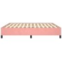 Estructura de cama de terciopelo rosa 180x200 cm de vidaXL, Camas y somieres - Ref: Foro24-347341, Precio: 114,89 €, Descuent...